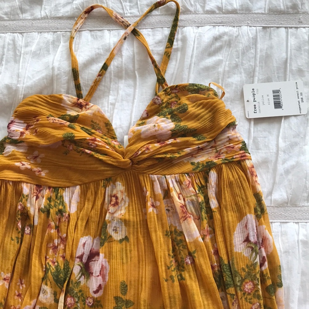 Free people long flowy tank